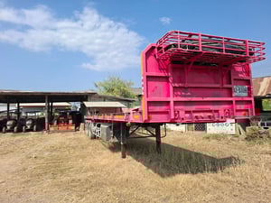 หางเทรลเลอร์พื้นเรียบ PANUS 3 เพลา