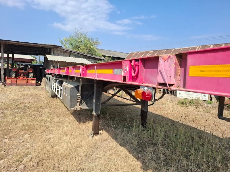 หางเทรลเลอร์พื้นเรียบ PANUS 3 เพลา