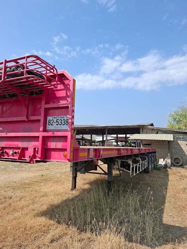 หางเทรลเลอร์พื้นเรียบ PANUS 3 เพลา