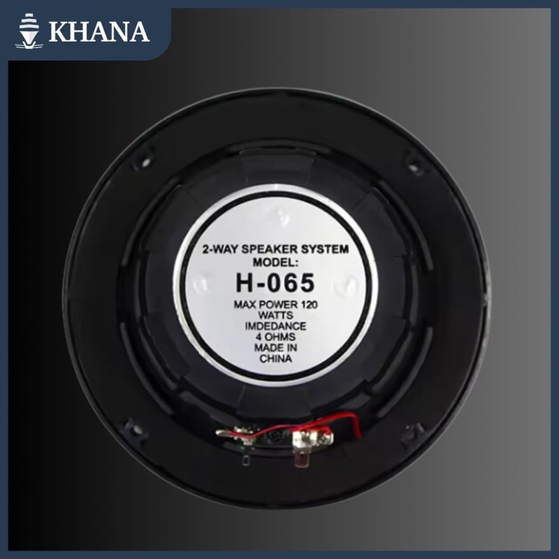 ลำโพงขนาด 6.5 นิ้ว 120วัตต์ ของใหม่ไม่เคยผ่านการใช้งาน
