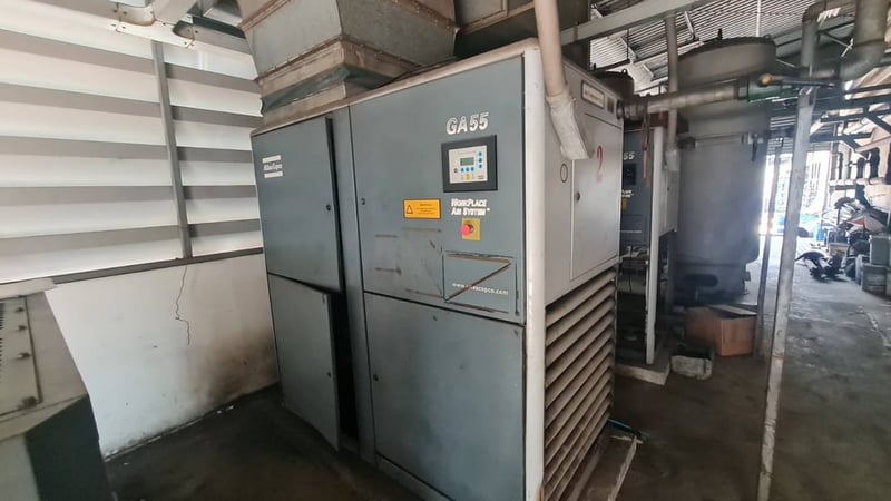 ขายปั๊มลมมือสอง ATLAS COPCO 75 HP