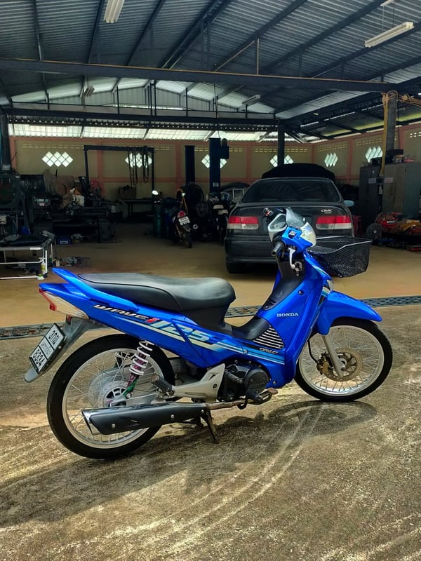 เวฟ 125 i ไมล์ส้ม สตาร์ทมือแท้ ภาษี 69