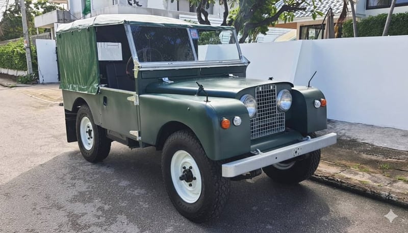 ขาย แลก  แลนด์โรเวอร์ กระบะ ซี่รี่1 ปี 1957      รถโบราณ ไว้เข้าสวนเข้าไร่