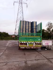 ISUZU FRR 210แรงม้า รถบรรทุก 6ล้อ กระบะเหล็ก ปี2023