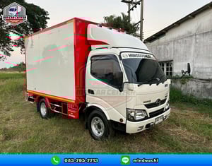 HINO XZU รถบรรทุก 4ล้อ ตู้แห้ง ปี2024 เลขไมล์ 33,555 กม.