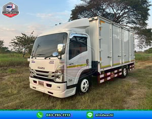 ISUZU NPR รถบรรทุก 6ล้อ ตู้แห้ง ปี2024 เลขไมล์ 3,655 กม.