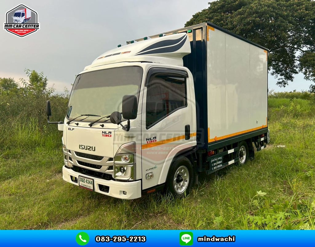 ISUZU NLR รถบรรทุก 4ล้อ ตู้แห้ง ปี2024 เลขไมล์47,xxxกม