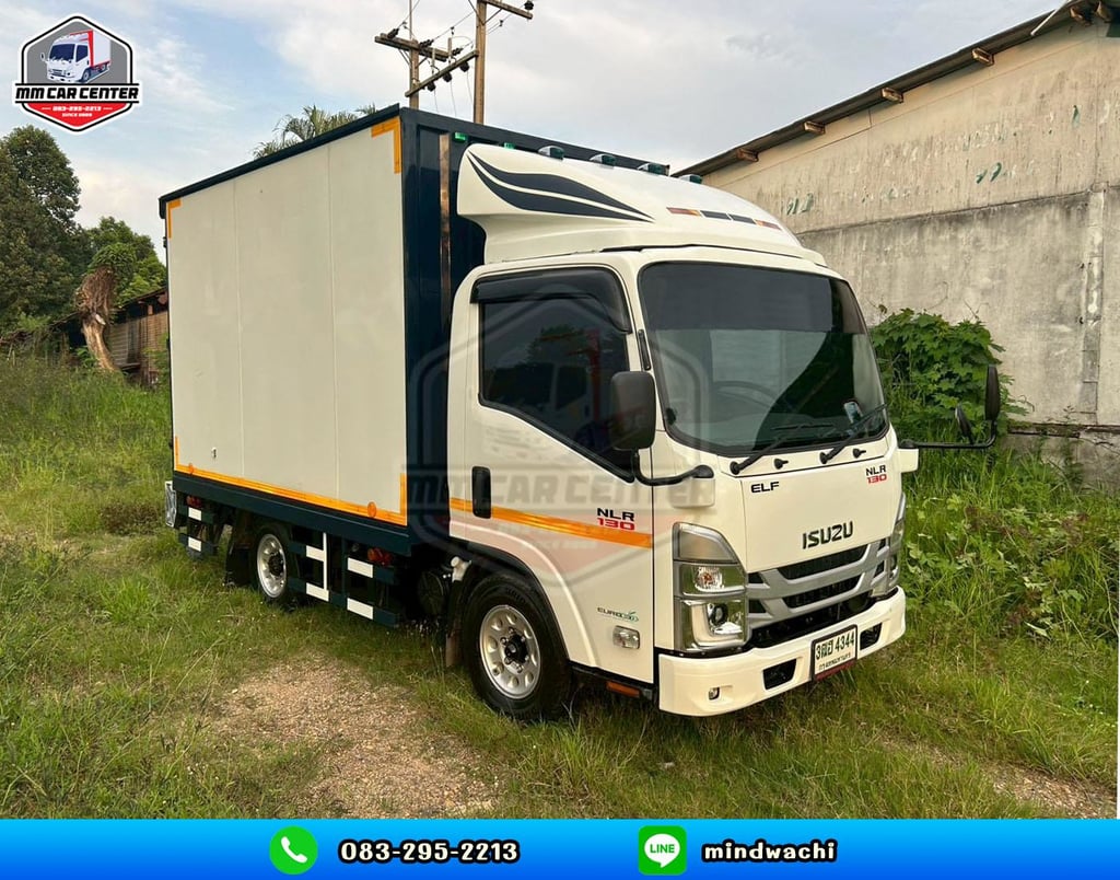 ISUZU NLR รถบรรทุก 4ล้อ ตู้แห้ง ปี2024 เลขไมล์47,xxxกม