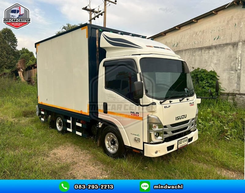 ISUZU NLR รถบรรทุก 4ล้อ ตู้แห้ง ปี2024 เลขไมล์47,xxxกม ISUZU NLR รถบรรทุก 4ล้อ ตู้แห้ง ปี2024 เลขไมล์47,xxxกม
