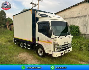 ISUZU NLR รถบรรทุก 4ล้อ ตู้แห้ง ปี2024 เลขไมล์47,xxxกม ISUZU NLR รถบรรทุก 4ล้อ ตู้แห้ง ปี2024 เลขไมล์47,xxxกม