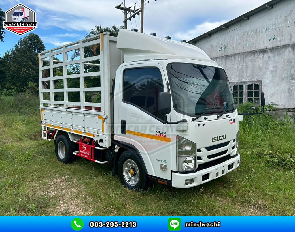 𝗜𝗦𝗨𝗭𝗨 𝗡𝗟𝗥 𝟭𝟯𝟬 ปี 𝟮𝟬𝟭𝟵  ป้ายเล็ก ไม่ติดเวลา ไมล์แท้ 𝟒𝟖,𝐱𝐱𝐱 กม