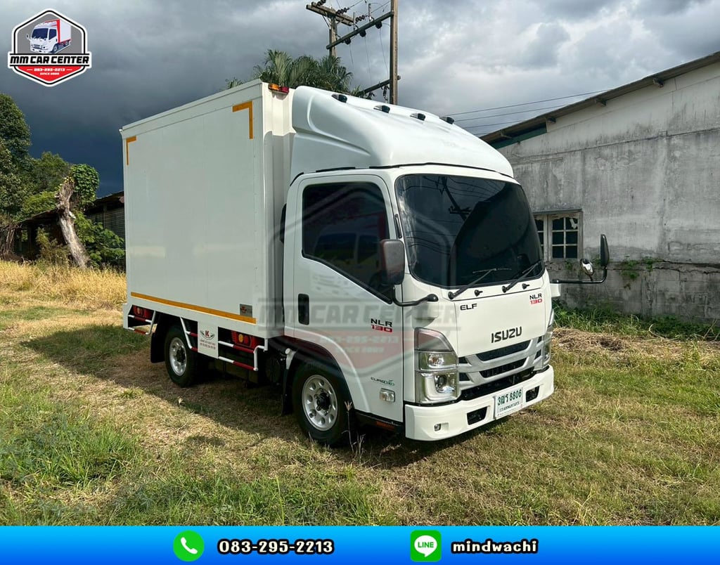 ISUZU NLR รถบรรทุก 4ล้อ ตู้แห้ง ปี2023 เลขไมล์ 28,555 กม.