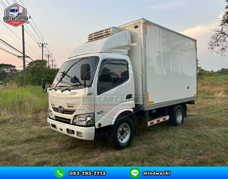 HINO XZU รถบรรทุก 4ล้อ ตู้เย็น ปี2023