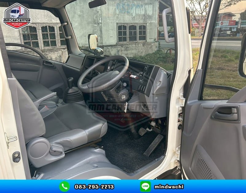 ISUZU NPR รถบรรทุก 6ล้อ ตู้แห้ง ปี2024 เลขไมล์ 3,655 กม.