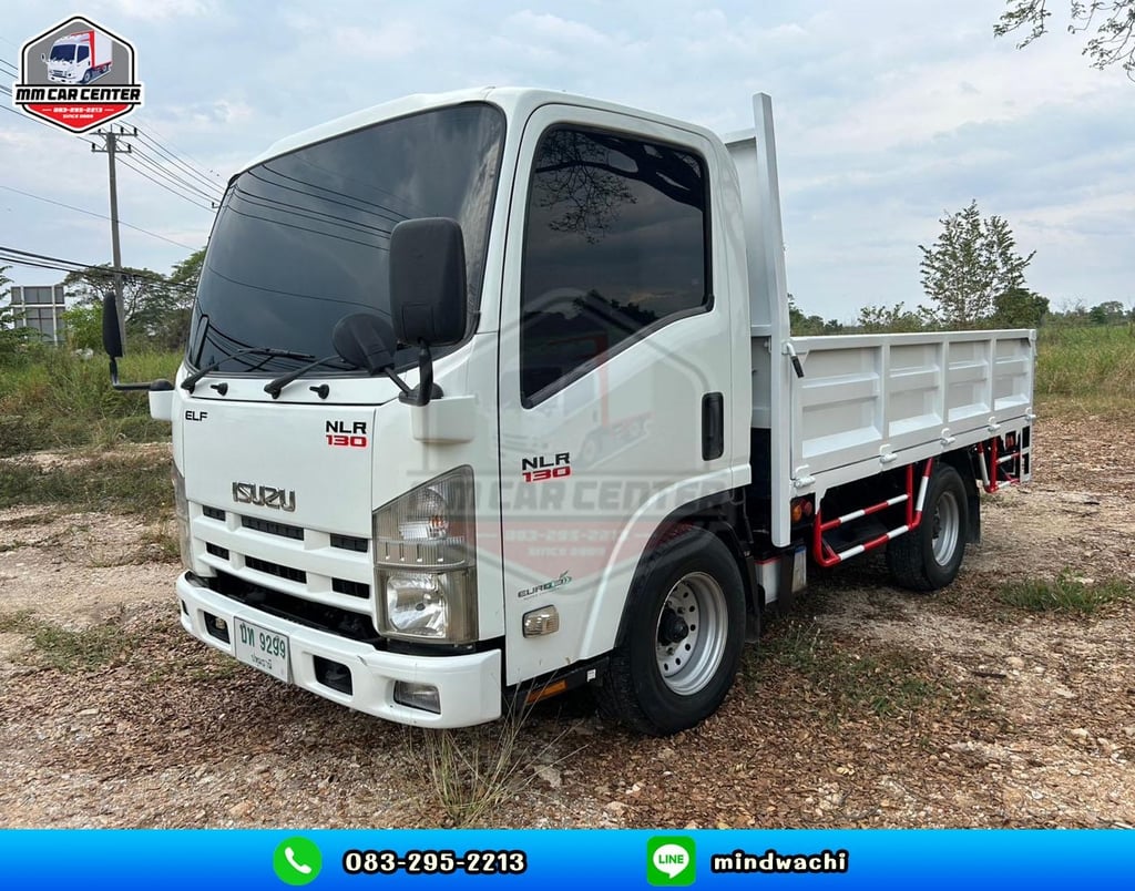 ISUZU NLR รถบรรทุก 4ล้อ กระบะเหล็ก ปี2015 ISUZU NLR รถบรรทุก 4ล้อ กระบะเหล็ก ปี2015