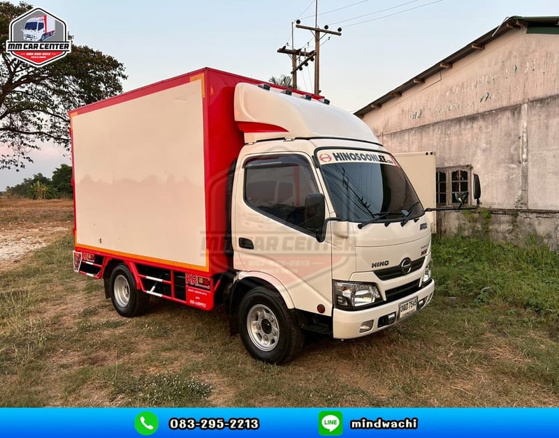 HINO XZU รถบรรทุก 4ล้อ ตู้แห้ง ปี2024 เลขไมล์ 50,977 กม.