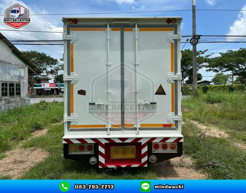 ISUZU NPR รถบรรทุก 6ล้อ ตู้10บาน ปี2023 ISUZU NPR รถบรรทุก 6ล้อ ตู้10บาน ปี2023