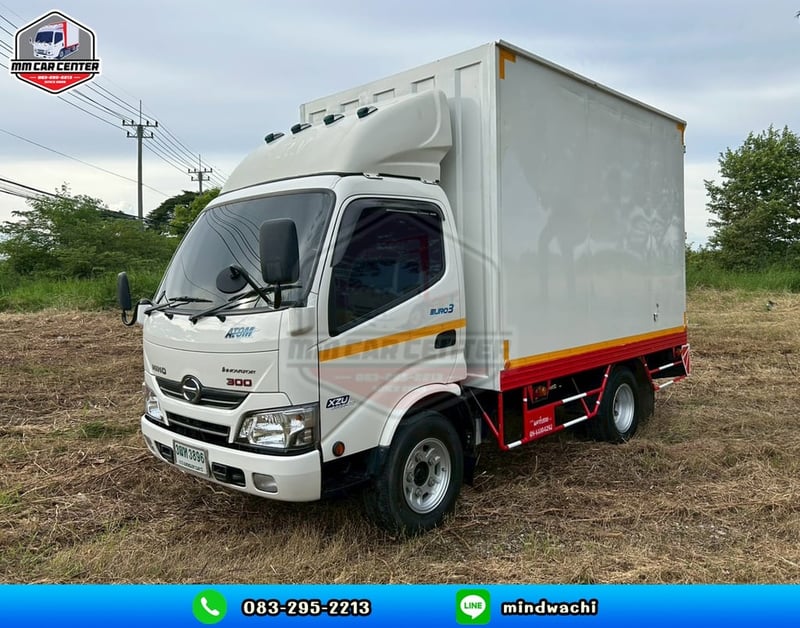 HINO XZU รถบรรทุก 4ล้อ ตู้แห้ง ปี2023
