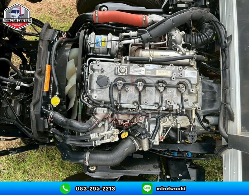 ISUZU NLR รถบรรทุก 4ล้อ ตู้เย็น ปี2023 เลขไมล์น้อยกว่า 50,000 กม.