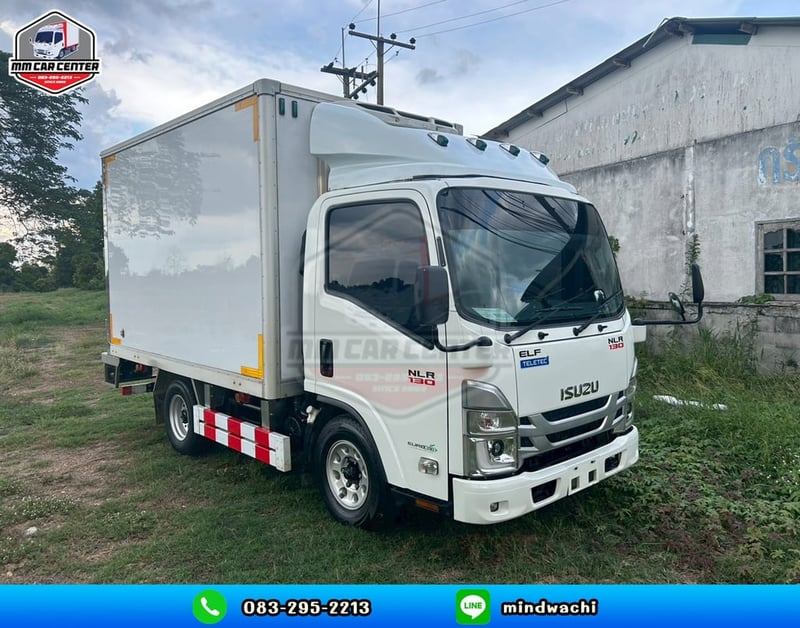 𝗜𝗦𝗨𝗭𝗨 𝗡𝗟𝗥𝟭𝟯𝟬 ปี 𝟮𝟬𝟮𝟰  รถตู้เย็น Denso