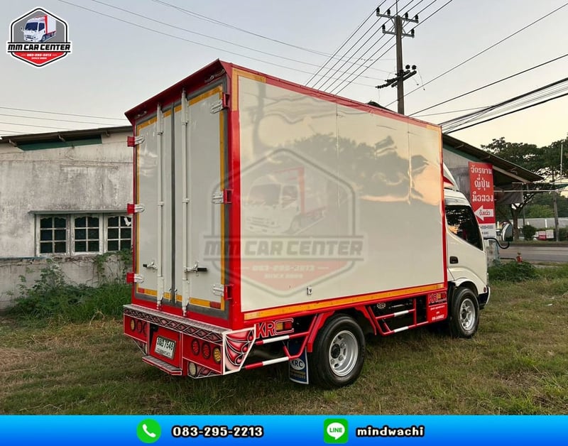 HINO XZU รถบรรทุก 4ล้อ ตู้แห้ง ปี2024 เลขไมล์ 33,555 กม.