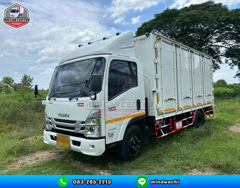 ISUZU NPR รถบรรทุก 6ล้อ ตู้10บาน ปี2023