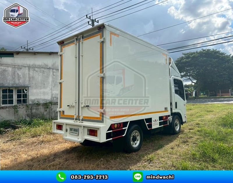 ISUZU NLR รถบรรทุก 4ล้อ ตู้แห้ง ปี2023 เลขไมล์ 28,555 กม.
