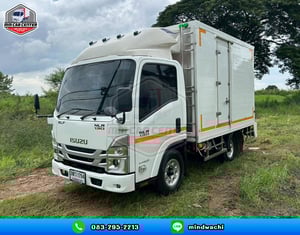 ISUZU NLR รถบรรทุก 4ล้อ ตู้เย็น ปี2023 เลขไมล์น้อยกว่า 50,000 กม.