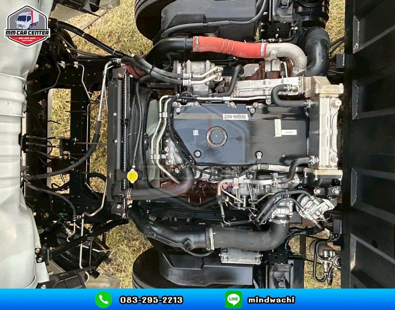 ISUZU NPR รถบรรทุก 6ล้อ ตู้แห้ง ปี2024 เลขไมล์ 3,655 กม.