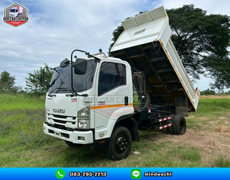 ISUZU FRR รถบรรทุก 6ล้อ ดั้มพ์ ปี2021 เลขไมล์ 32,222 กม.