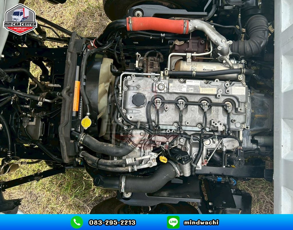 ISUZU NLR รถบรรทุก 4ล้อ ตู้แห้ง ปี2023 เลขไมล์ 28,555 กม.