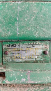 มอเตอร์ 3 เฟส SEMCO ( เยอรมัน) มอเตอร์ 3 เฟส SEMCO ( เยอรมัน)