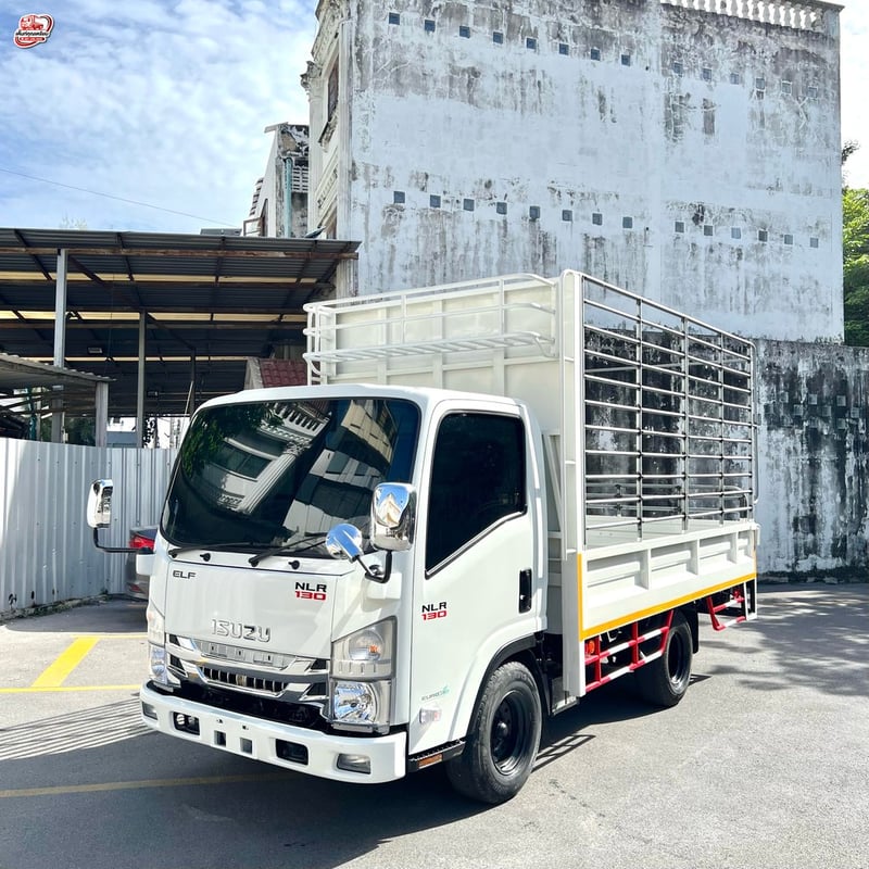 ISUZU NLR130 กระบะคอกสูง ยาว 3.50 ปี 2561