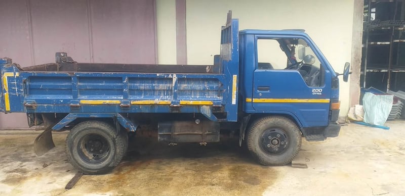 ขาย6ล้อดั้ม3คิว โตโยต้า-ไดน่า200-ปี38-90แรง สภาพสวยพร้อมใช้งาน(รถห้างมือ1ป้ายแดง)