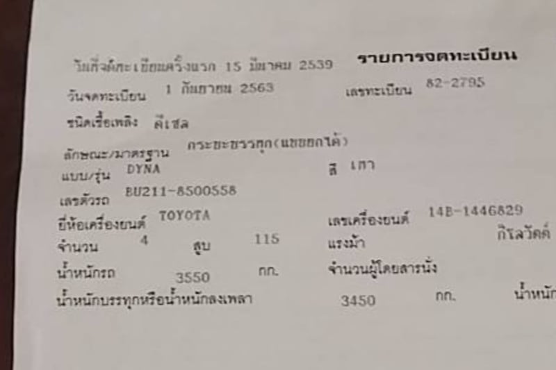 ขาย6ล้อดั้ม5คิว โตโยต้า-ไดน่า400-ปี39-115แรงสภาพสวยพร้อมใข้งาน