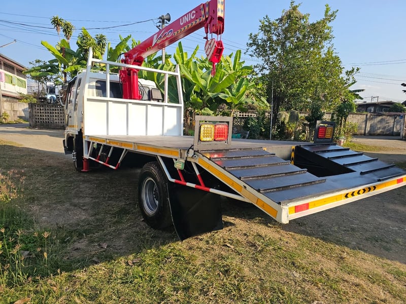 ขาย6ล้อฮีโน่-FB4J-ปี40-140เทเลอร์+เครน3ตันสภาพสวยพร้อมใช้งานครับ