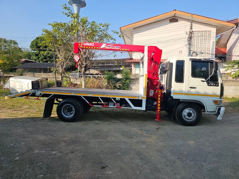 ขาย6ล้อฮีโน่-FB4J-ปี40-140เทเลอร์+เครน3ตันสภาพสวยพร้อมใช้งานครับ