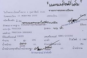 ขาย6ล้อดั้ม5คิว(รถจดประกอบ) อีซุซุ-FRR-ปี47-195แรง สภาพสวยพร้อมใช้งาน