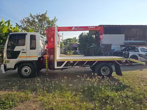 ขาย6ล้อฮีโน่-FB4J-ปี40-140เทเลอร์+เครน3ตันสภาพสวยพร้อมใช้งานครับ