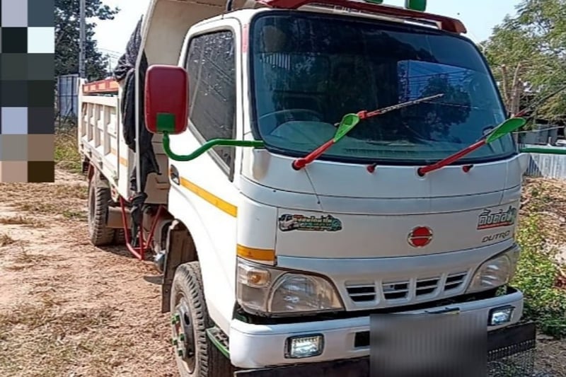 ขายดาวน์ (120,000)6ล้อดั้ม5คิว ฮีโน่-ดูโท่-ปี47-125แรง สภาพสวยพร้อมใช้งาย