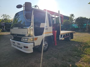 ขาย6ล้อฮีโน่-FB4J-ปี40-140เทเลอร์+เครน3ตันสภาพสวยพร้อมใช้งานครับ