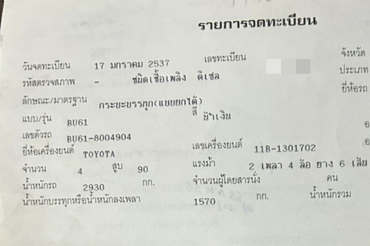 ขาย6ล้อดั้ม3คิวโตโยต้า-ไดน่า200-ปี37-90แรงสภาพสวยพร้อมใช้งาน ขาย6ล้อดั้ม3คิวโตโยต้า-ไดน่า200-ปี37-90แรงสภาพสวยพร้อมใช้งาน