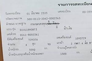 ขาย6ล้อดั้ม3คิว โตโยต้า-ไดน่า200-ปี35-90แรงสภาพพร้อมใช้งานครับ