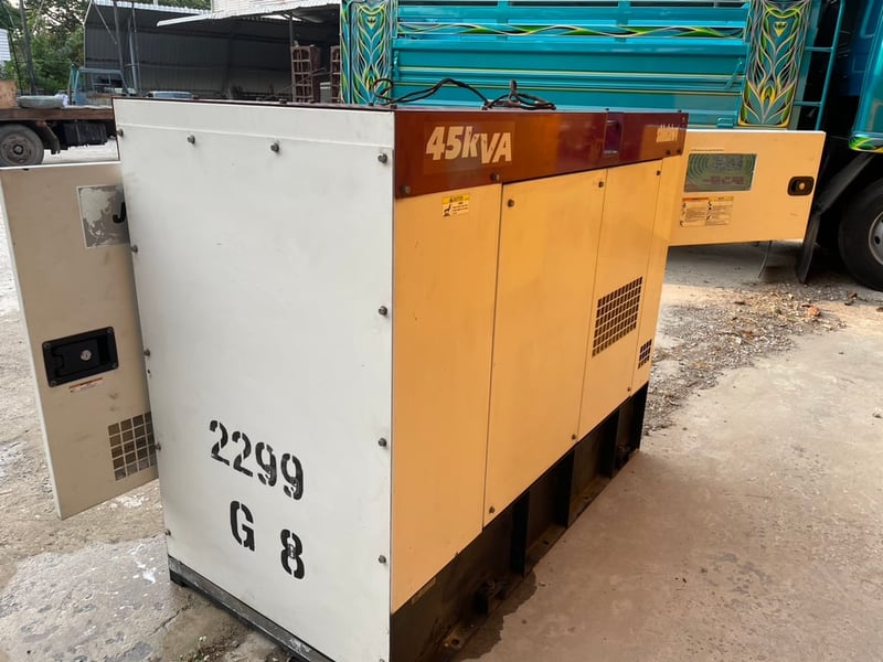 ปล่อยด่วน‼️ เครื่องปั่นไฟมือสองจากญี่ปุ่น🇯🇵 shindaiwa ขนาด 45KVA 