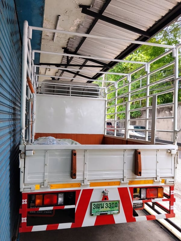 ISUZU NLR 130แรงม้า รถบรรทุก 4ล้อ กระบะคอกสูง ปี2018 เลขไมล์ 115,000 กม.
