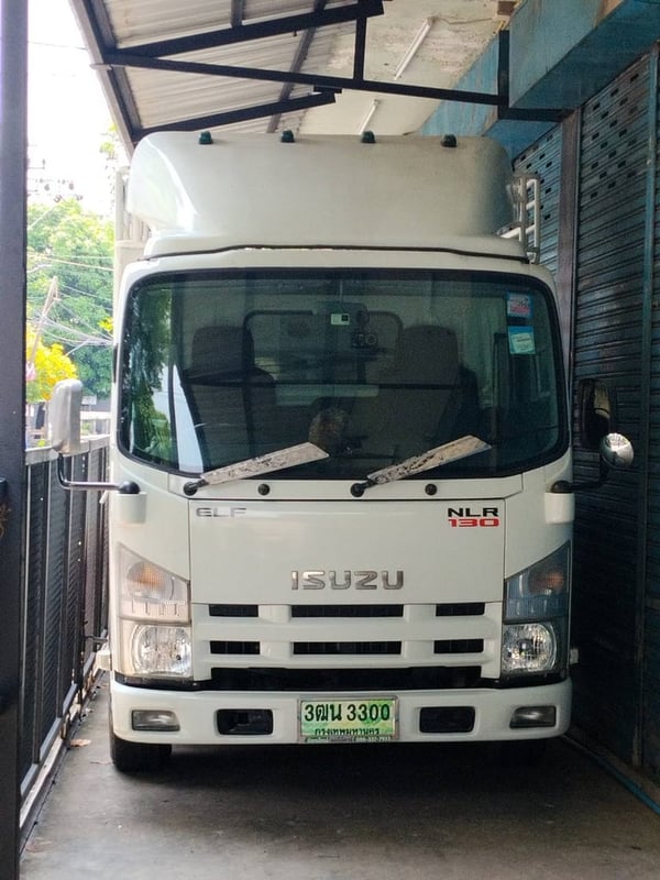 ISUZU NLR 130แรงม้า รถบรรทุก 4ล้อ กระบะคอกสูง ปี2018 เลขไมล์ 115,000 กม.