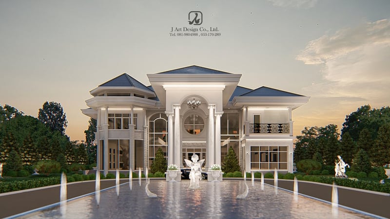 รับออกแบบบ้าน รับสร้างบ้าน รับออกแบบตกแต่งภายใน บ้านและสวนทั่วไทย