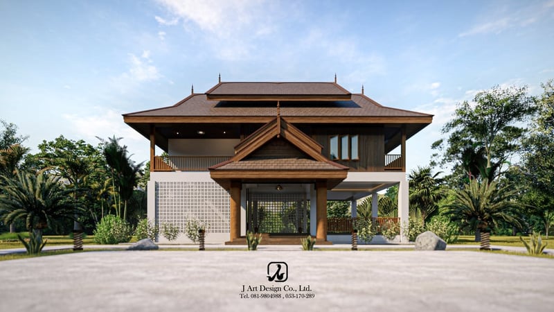 รับออกแบบบ้าน รับสร้างบ้าน รับออกแบบตกแต่งภายใน บ้านและสวนทั่วไทย