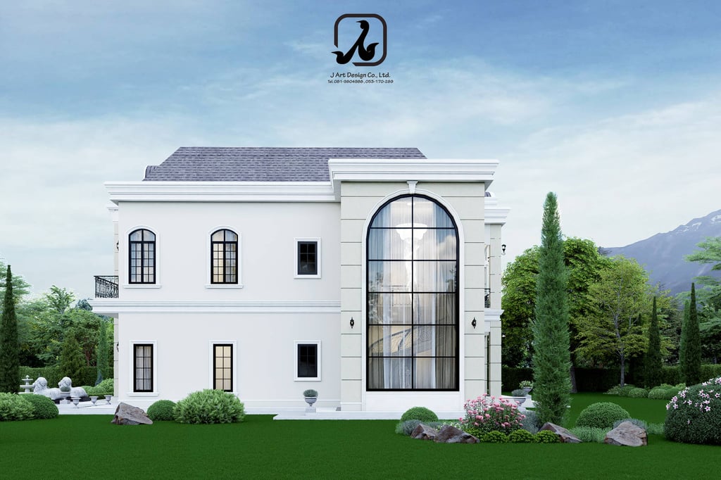 รับออกแบบบ้าน รับสร้างบ้าน รับออกแบบตกแต่งภายใน บ้านและสวนทั่วไทย