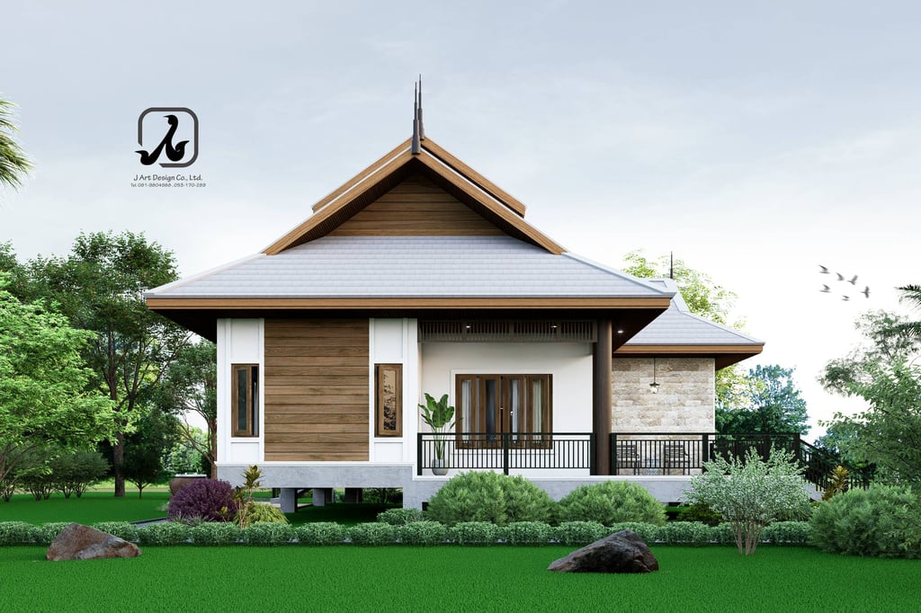 รับออกแบบบ้าน รับสร้างบ้าน รับออกแบบตกแต่งภายใน บ้านและสวนทั่วไทย